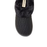 DEARFOAMS ニットスリッパ ブラック S