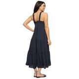 ジェゼベル レディース ティアード ドレス ネイビー M