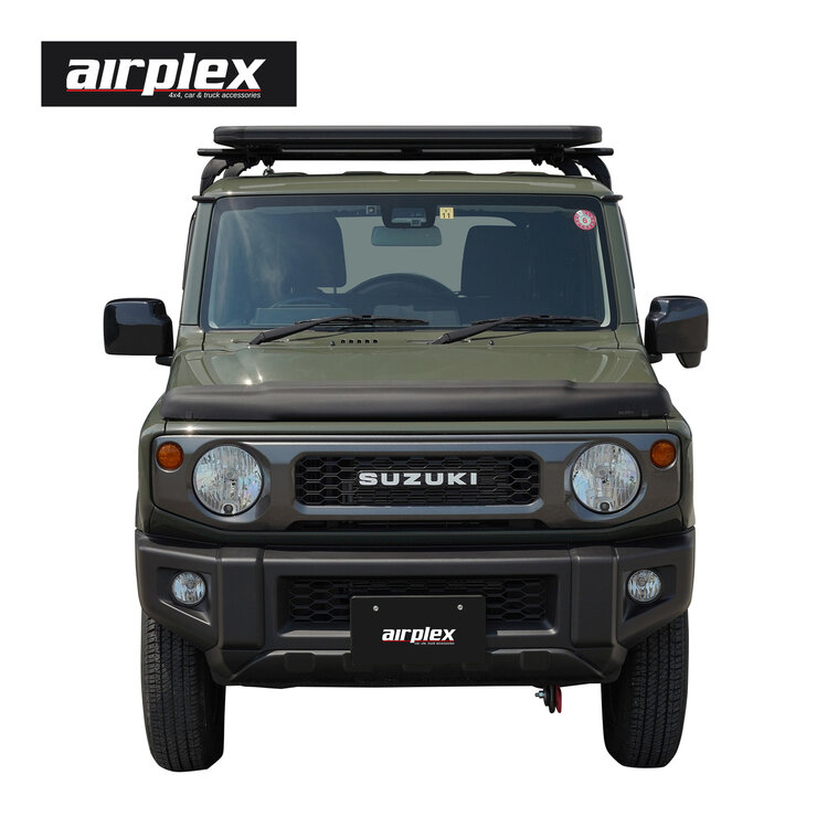 airplex スズキ ジムニーシエラ JB74W バグガード マットブラック