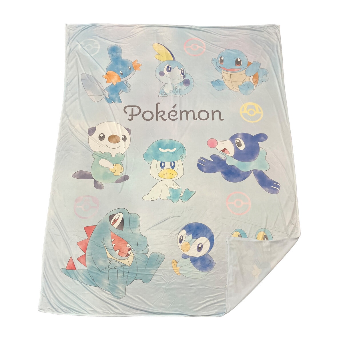 冷感キャラクターブランケット ポケモン ウォーターカラー