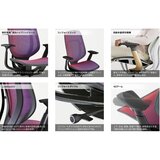 スチールケース カーマンチェア ブラックフレーム／ブラック