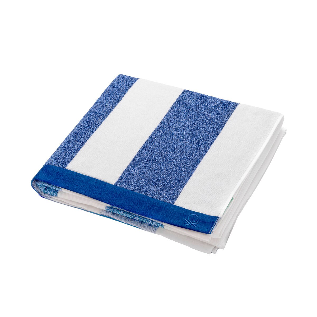 ベネトン ビーチタオル 90cm x 160cm ブルー