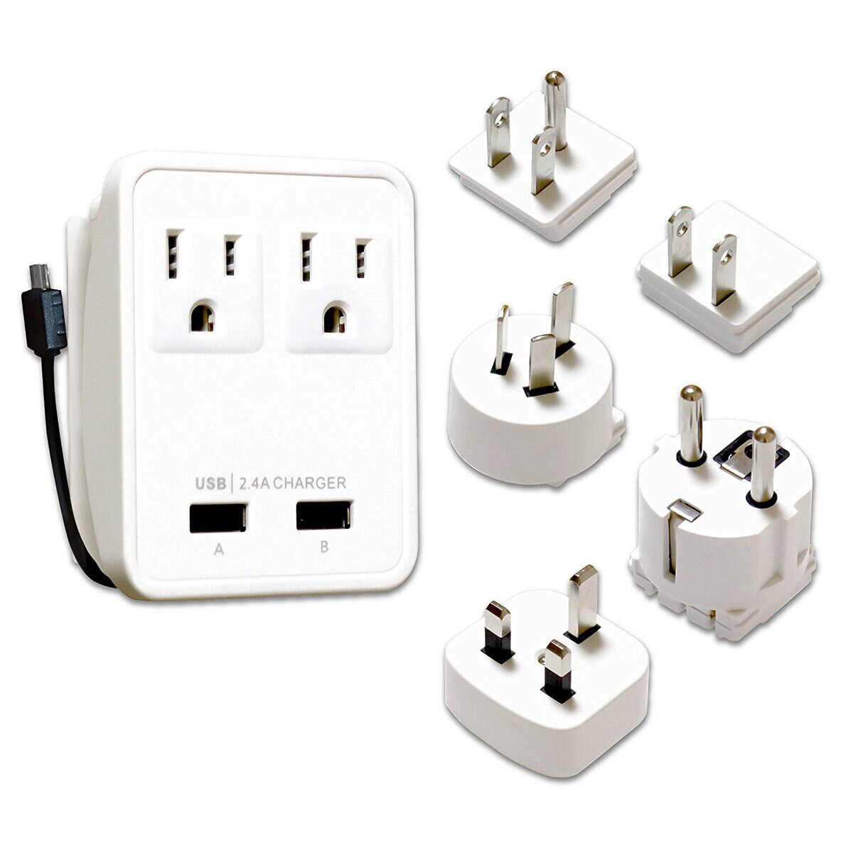 Fargo 海外旅行用AC/USBタップ PT224WH | Costco Japan