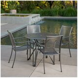 サンヴィラ Colfax 34インチ (86cm) スチール製 ビストロ テーブル