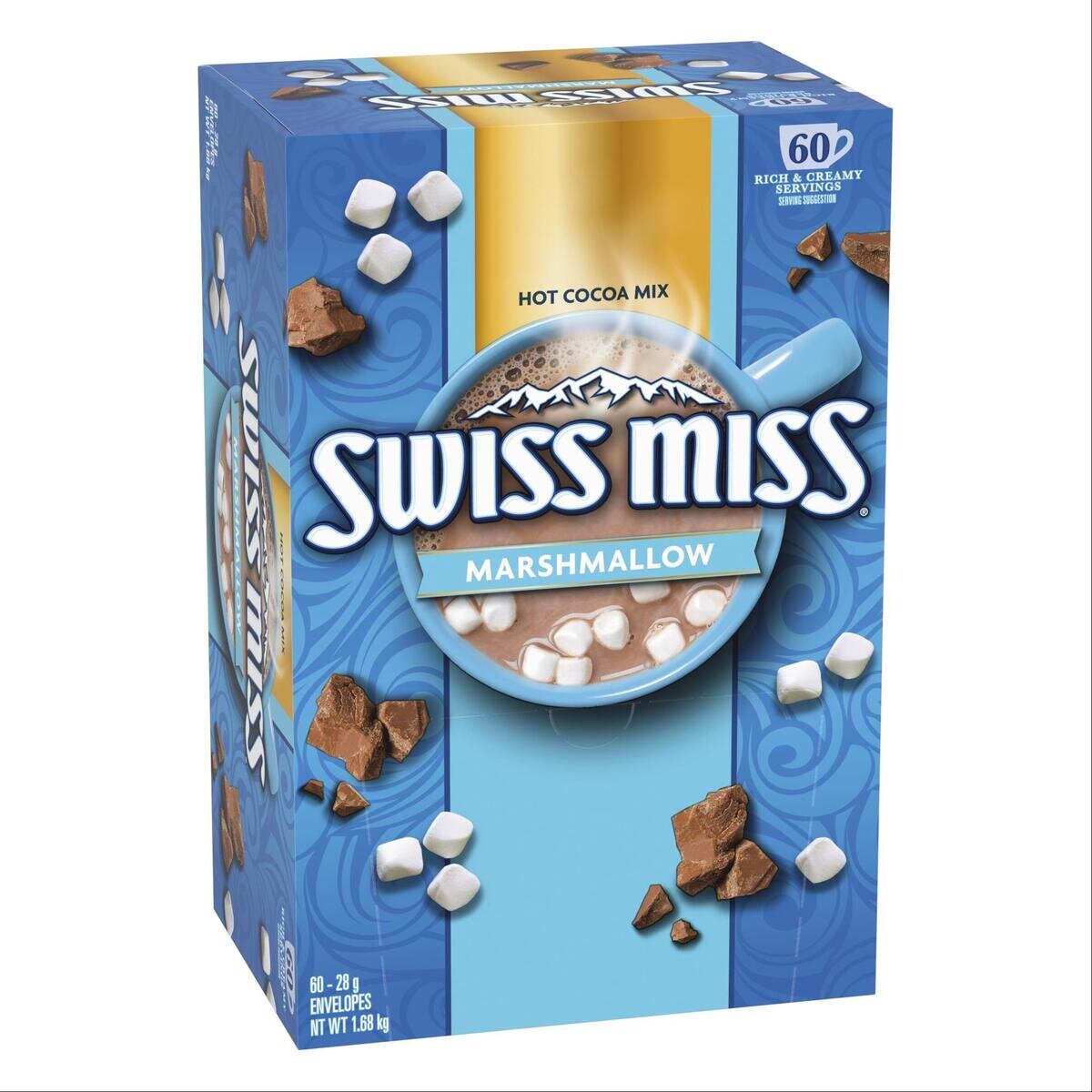 スイスミス ミルクチョコレートココア (マシュマロ入り) 60袋