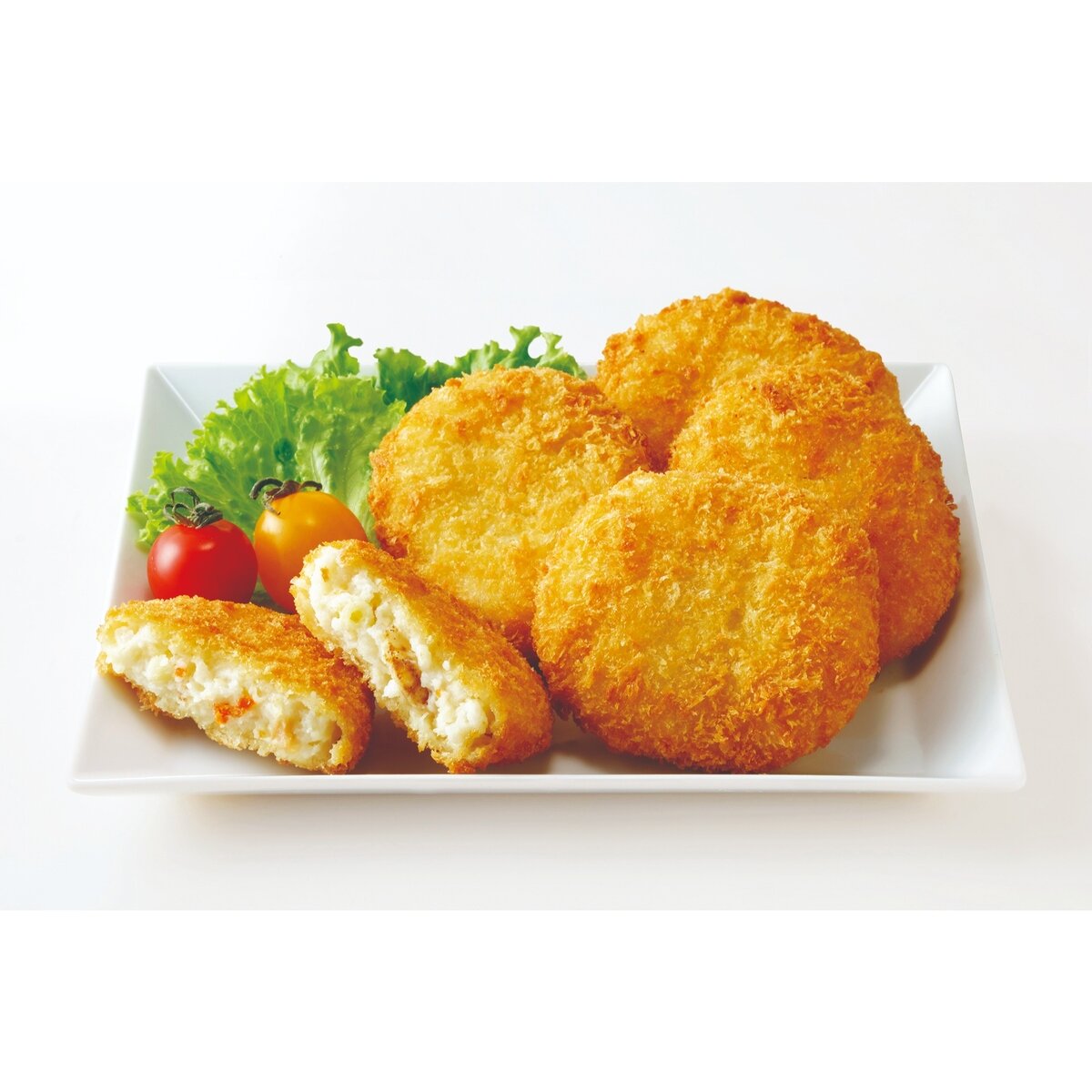 【冷凍】ほたて 紅ずわいがにクリームコロッケ 8個 x 各5袋