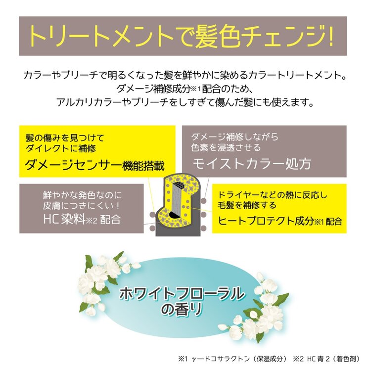 TOTTIMO! ディップカラー トリートメント 500g x 2 ミルクティ