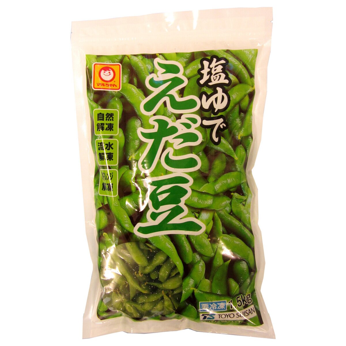 【冷凍】マルちゃん 塩ゆで枝豆 1.5kg 【冷凍】マルちゃん 塩ゆで枝豆 1.5kg