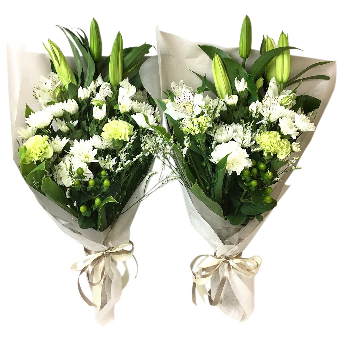 一対のお供え花束 ホワイト Costco Japan