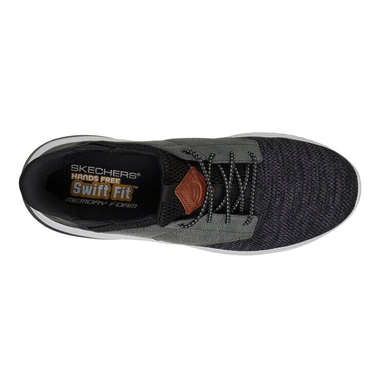 スケッチャーズ メンズ デルソン 3.0 ブラック 26.0 cm