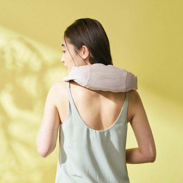 ドクターエア 3Dネックマッサージャーmini MN-07ME ピンク