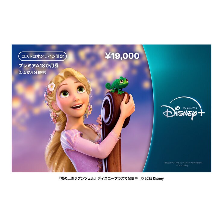 ディズニープラス デジタルギフトカード（プレミアム18か月券