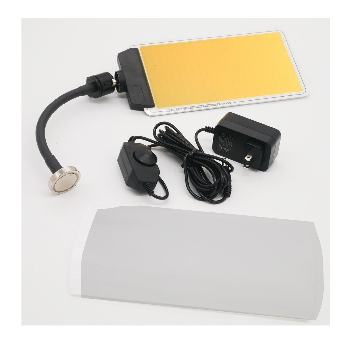 MTO DC12 COB LED パネル フレキシャフトライト マグネットタイプ