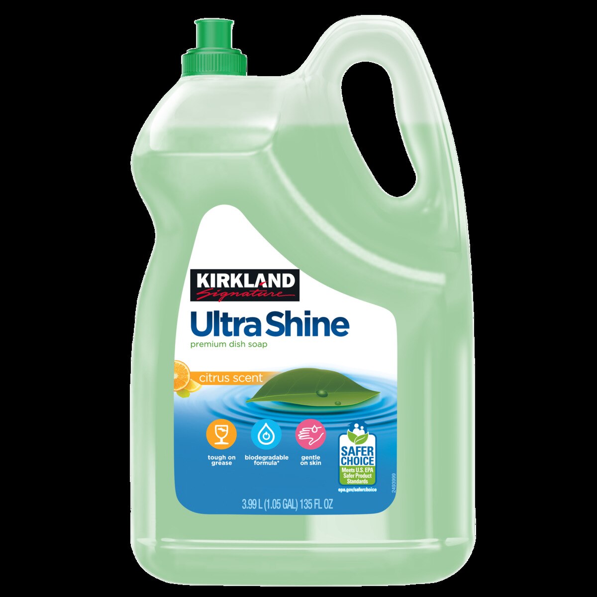 カークランドシグネチャー エコフレンドリー 液体食器用洗剤 3 9l Costco Japan