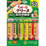 ちゅーるテリーヌ バラエティ 総合栄養食タイプ 50本 愛犬用