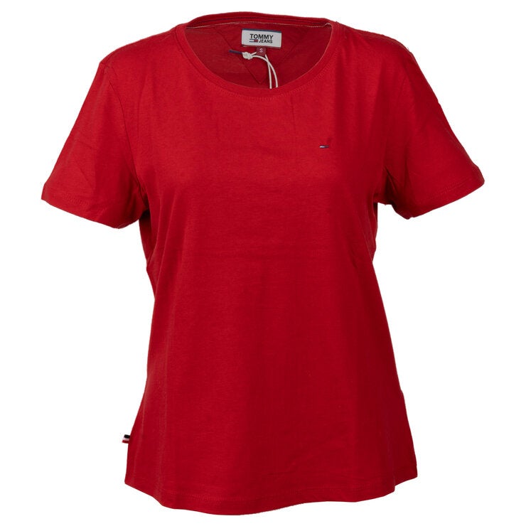 トミー ジーンズ ソフト ジャージ Tシャツ サンバ レッド L トミー ジーンズ ソフト ジャージ Tシャツ サンバ レッド L