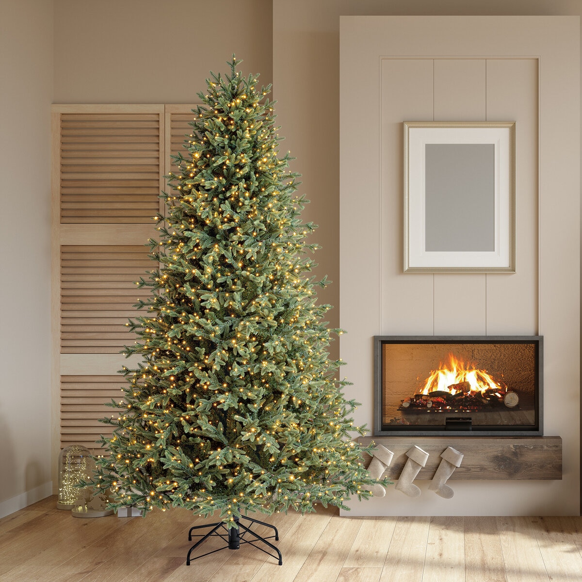 約228cm クリスマスツリー 電飾付き