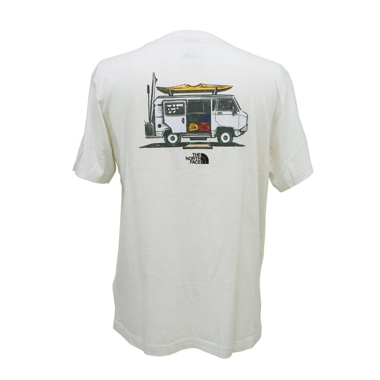 ザ ノースフェイス メンズ エボリューション バン ライフ 半袖 Tシャツ ホワイト XL