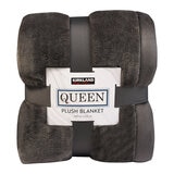カークランドシグネチャー ブランケット クイーンサイズ チャコールグレー