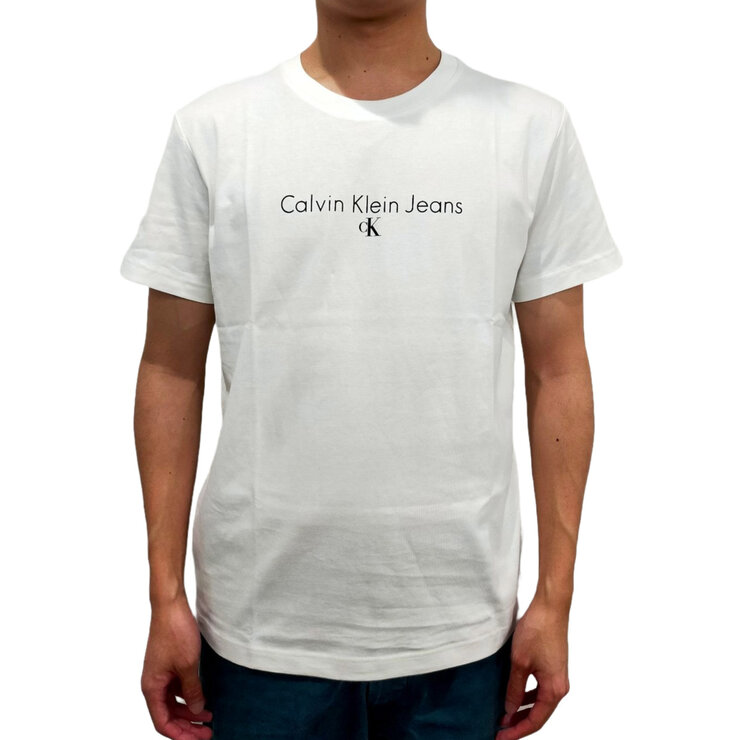 カルバンクラインジーンズ メンズ ロゴ 半袖 Tシャツ
