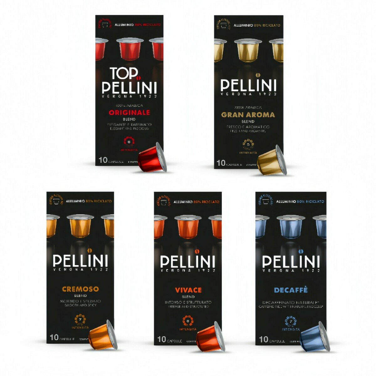 ペリーニ ネスプレッソ®互換カプセル アソートボックス 50カプセル入