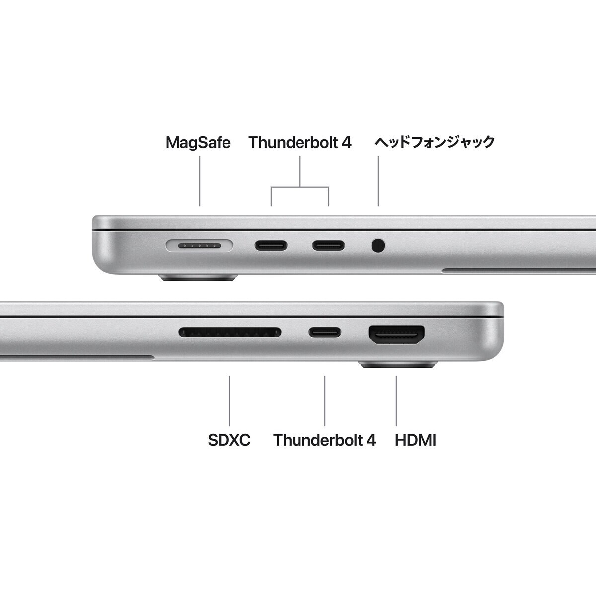 Apple MacBook Pro 14インチ 10コアCPU/10コアGPU/Apple M5チップ/16GB/512GB SSD シルバー