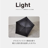 assa 日傘折りたたみ FM 50 LIGHT 軽量 グレー / ゴールドラメリボン FM816