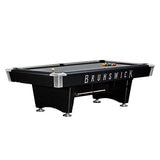 ブランズウィック ブラックウルフ プロ 7フィート ビリヤードテーブル 付属品セット