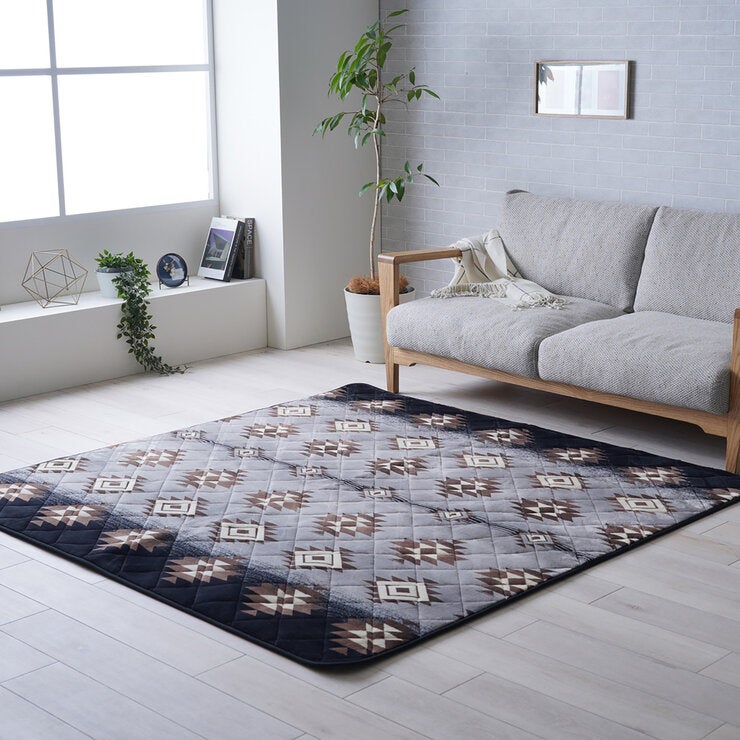 遮熱効果エチレンシート入り暖かラグ プリマス 200X240cm 遮熱効果エチレンシート入り暖かラグ プリマス 200X240cm