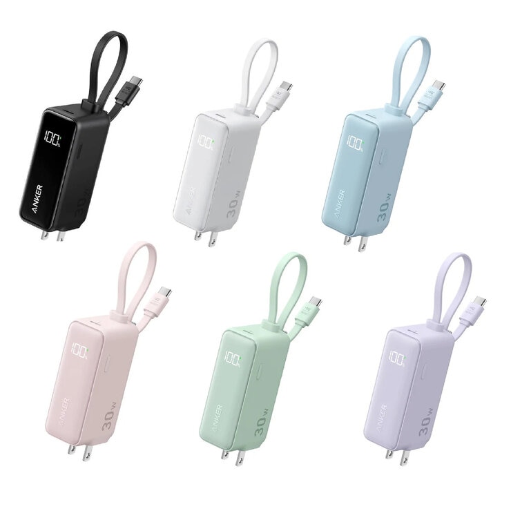 Anker(アンカー)モバイルバッテリー 最大30W USB-C ケーブル Anker(アンカー)モバイルバッテリー 最大30W USB-C ケーブル