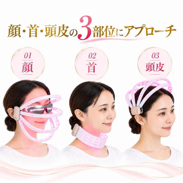 ハスラック LEDフェイスマスク Exideal Libra リペアセラム&ポーチセット EX-HA03-PG-SET-C ハスラック LEDフェイスマスク Exideal Libra リペアセラム&ポーチセット EX-HA03-PG-SET-C