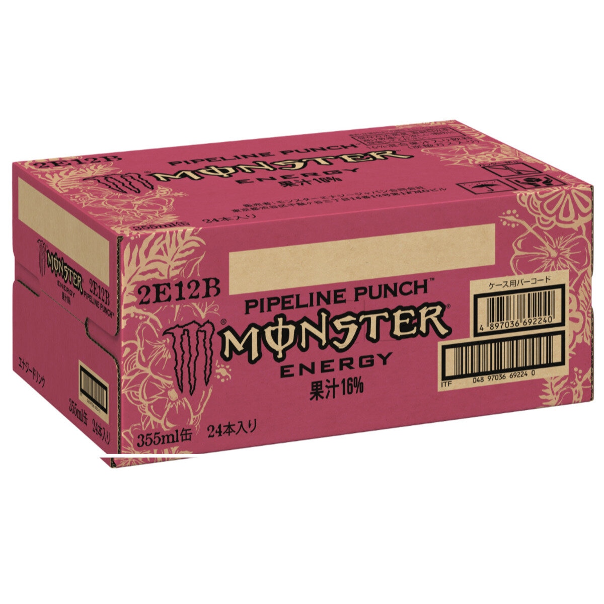 モンスターエナジー パイプラインパンチ 355ml x 24缶
