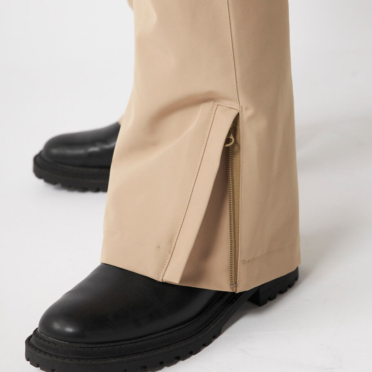 オーシャンパシフィック レディース スノー パンツ ベージュ L