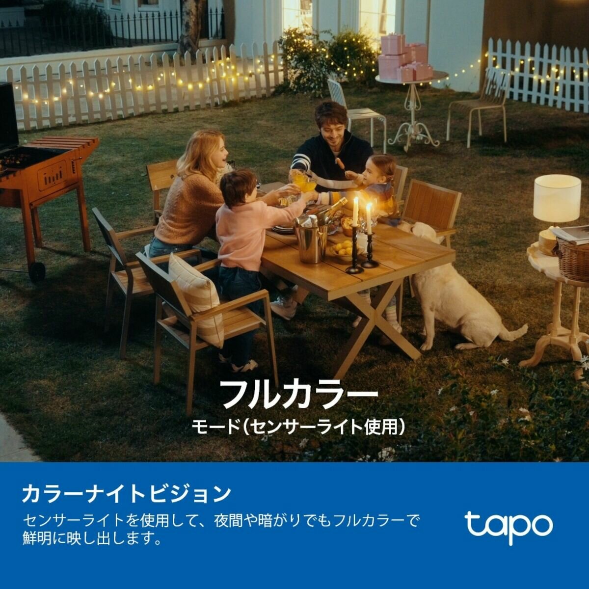 TP-Link Tapo C615F KIT 2個セット ソーラー給電センサーライト付きセキュリティカメラ 防犯カメラ 2K300万画素 360° 首振り AI検知 フルカラー IP65 双方向通話 TP-Link Tapo C615F KIT 2個セット ソーラー給電センサーライト付きセキュリティカメラ 防犯カメラ 2K300万画素 360° 首振り AI検知 フルカラー IP65 双方向通話