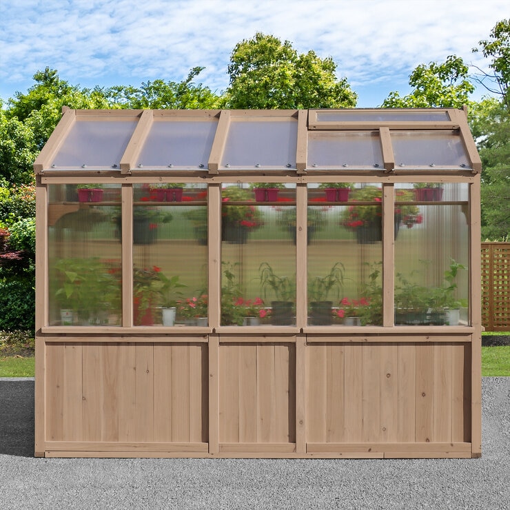 Yardistry グリーンハウス 木製温室 2.4 x 3.0m Yardistry グリーンハウス 木製温室 2.4 x 3.0m