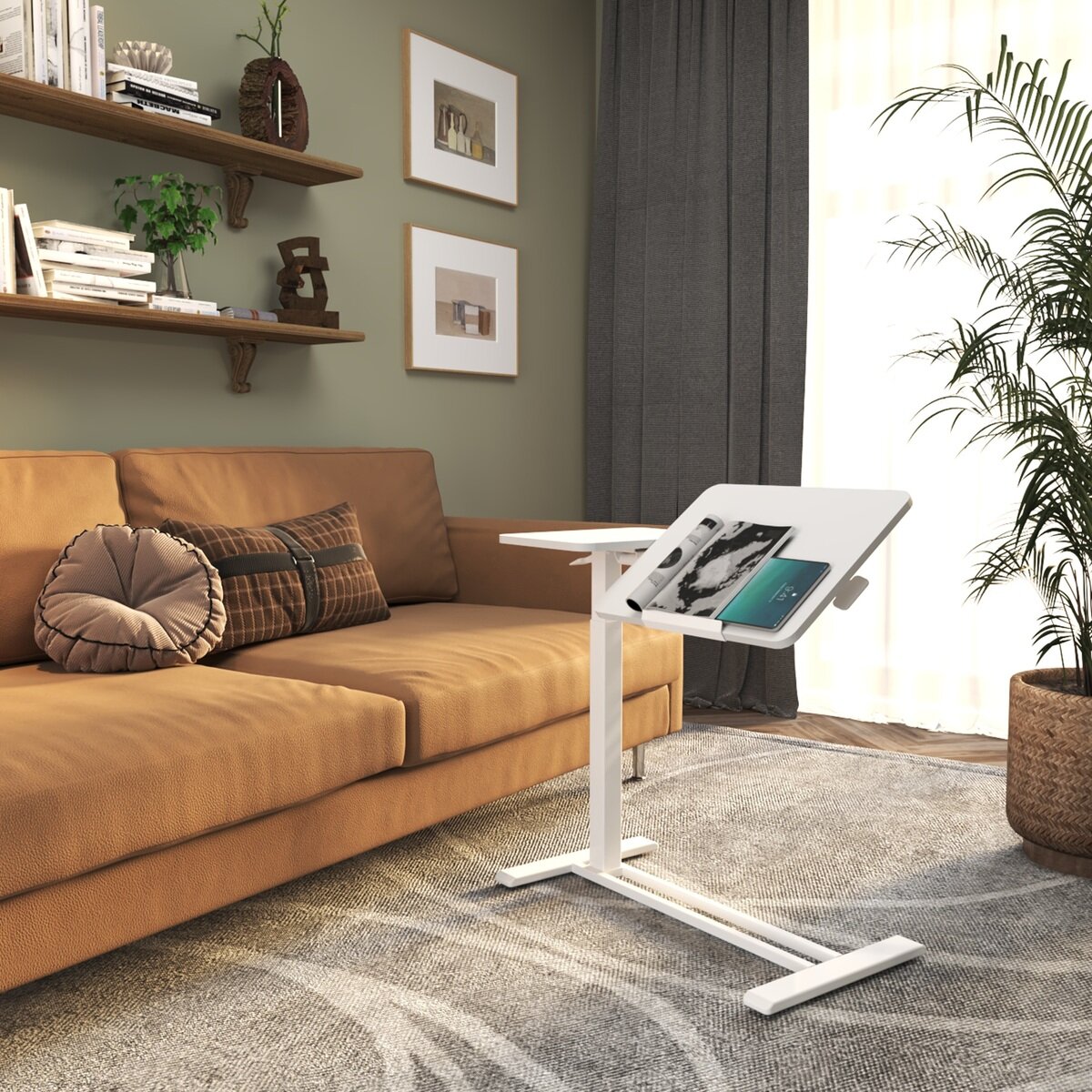 天板角度調整 昇降式テーブル