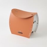 SOLCION（ソルシオン）PATATTO 350+ 折りたたみイス 防災トイレ テラコッタ PT3503