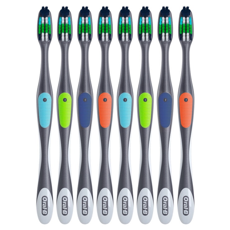 ORAL-B クロスアクション 歯ブラシ 8本セット ORAL-B クロスアクション 歯ブラシ 8本セット