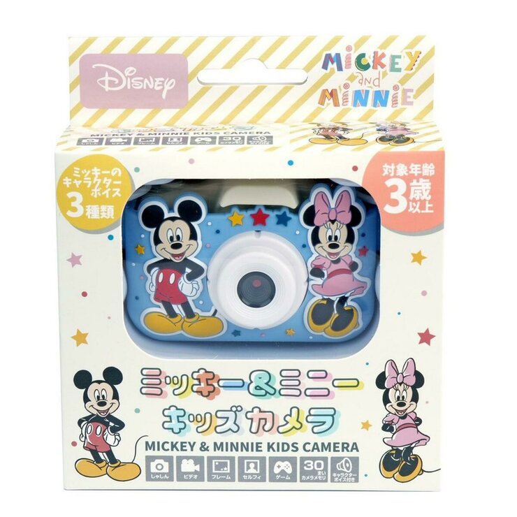ケンコー キッズカメラ〈ミッキー＆ミニー〉