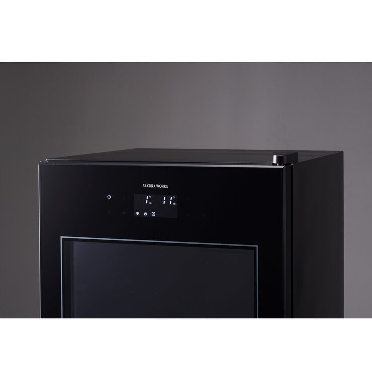 さくら製作所 ワインセラー/63本用/2温度式/氷温® M2/LX63DM2Z-RH-B ブラック さくら製作所 ワインセラー/63本用/2温度式/氷温® M2/LX63DM2Z-RH-B ブラック