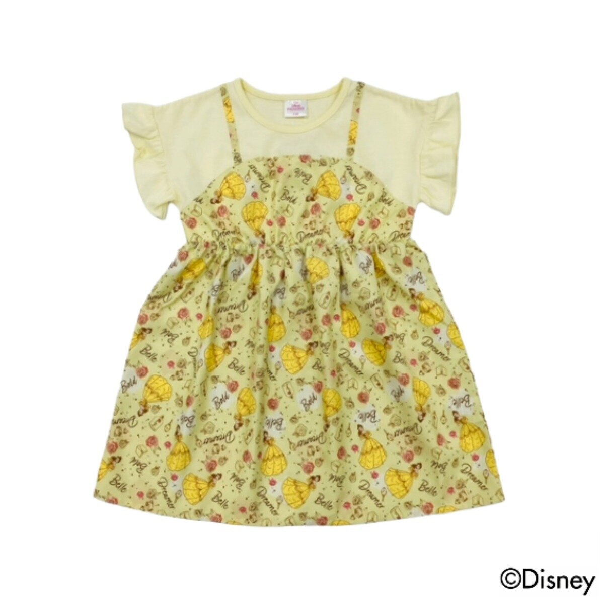 ディズニー キッズ ワンピースドレス ベル 120 ディズニー キッズ ワンピースドレス ベル 120