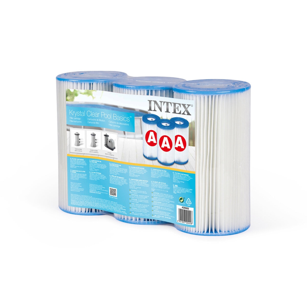 最大66%OFFクーポン INTEX(インテックス)交換用フィルターカートリッジA 29000 Cartridges 正規品