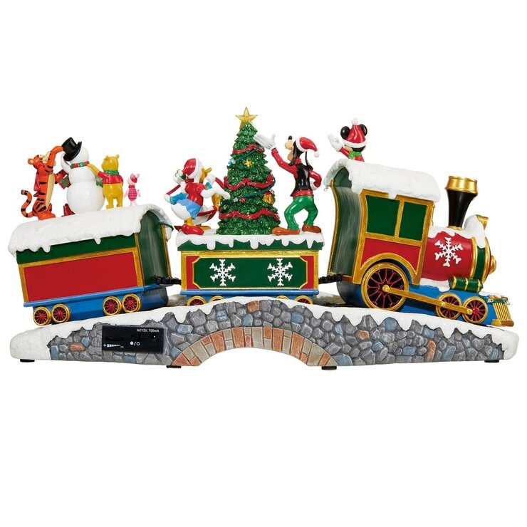 ディズニー　クリスマストレイン　サウンド付き、クリスマス飾り　照明LED 135047973208094.jpg
