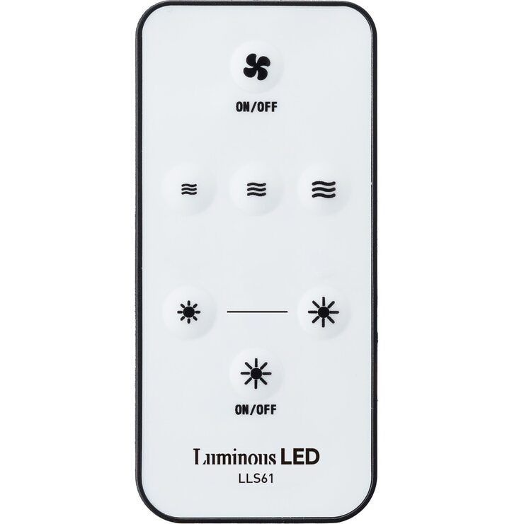 ドウシシャ ルミナス LED ファン付き照明 昼白色 E26ソケットタイプ