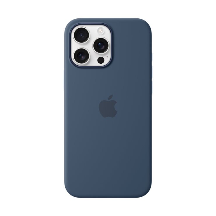 MagSafe対応iPhone 16 Pro Maxシリコーンケース - デニム
