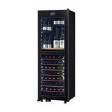 さくら製作所 日本酒＆ワインセラー/95本用/氷温冷蔵機能付き/氷温M2/2温度/ブラック/LX95DM2Z-RH-B