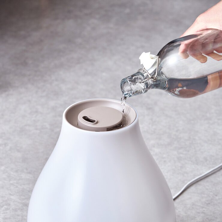 ライフオンプロダクツ 上部給水ハイブリッド加湿器 LCAHF017 モカ ライフオンプロダクツ 上部給水ハイブリッド加湿器 LCAHF017 モカ