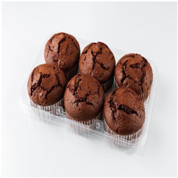 チョコレートチップマフィン 6個入 チョコレートチップマフィン 6個入