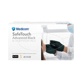 ARメディコム セーフタッチ アドバンスドブラック ニトリルグローブ 100枚入り x 10箱 ARメディコム セーフタッチ アドバンスドブラック ニトリルグローブ 100枚入り x 10箱