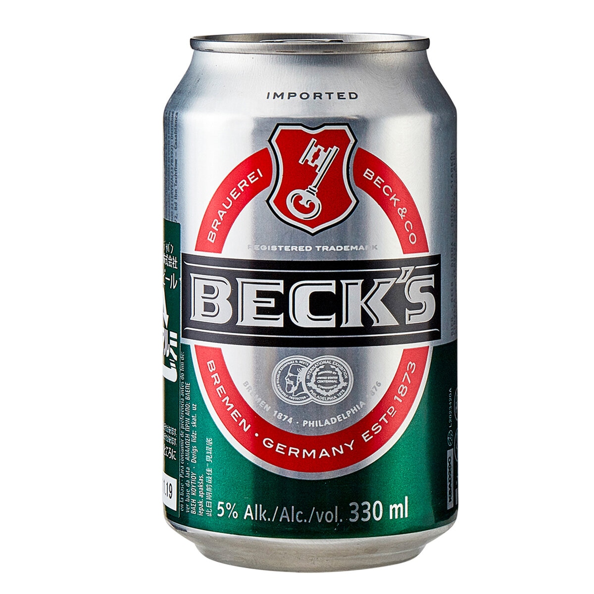ベックス ドイツビール 330 ml x 24 缶